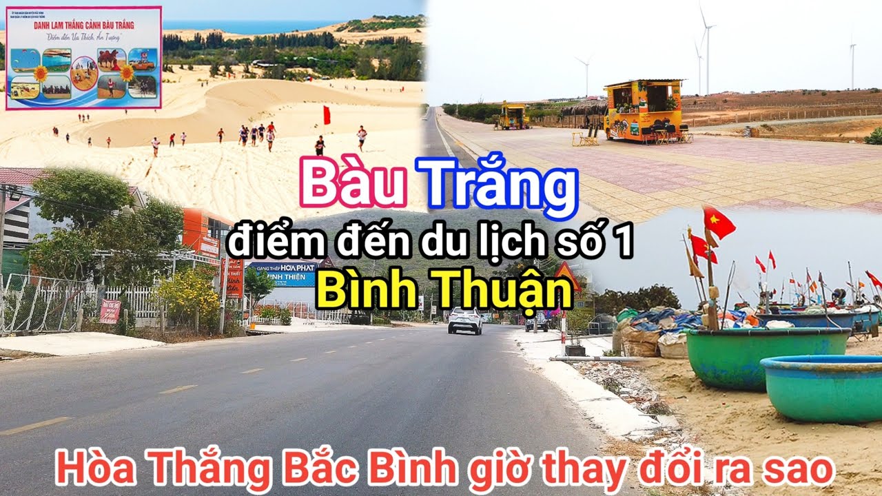 Vòng Quanh HÒA THẮNG BẮC BÌNH | BÀU TRẮNG - Điểm Đến Du Lịch Số 1 Của Bình Thuận