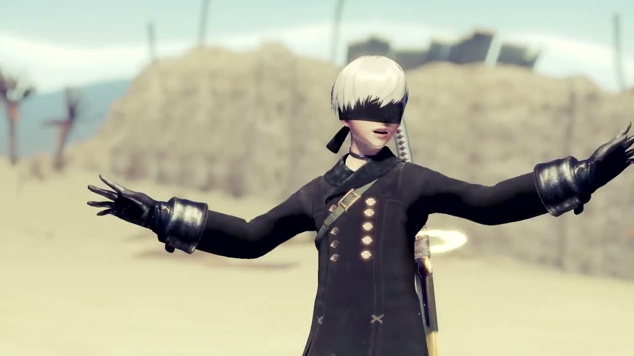 [MMD]砂の惑星Sand Planet(Nier:Automata 9S)