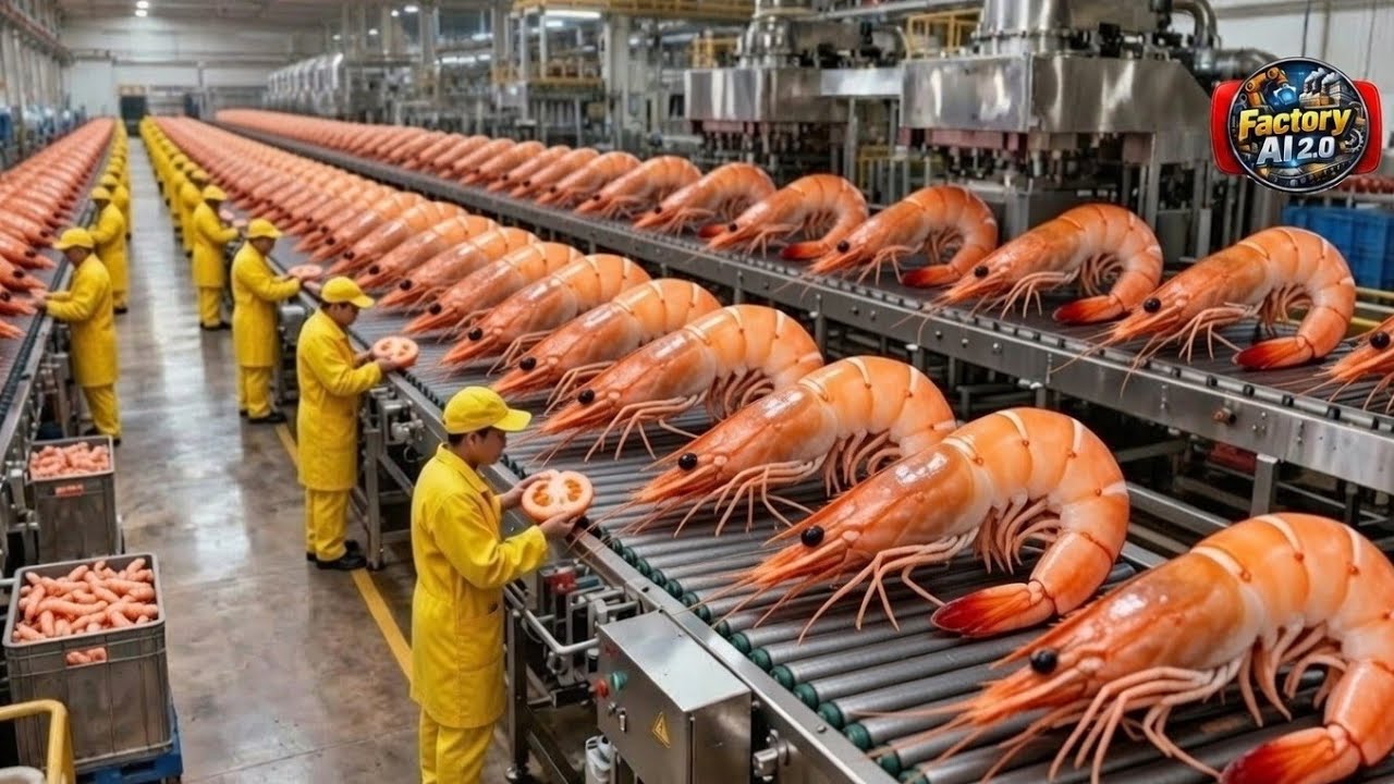Shrimp Factory Process: From Sea to Your Plate