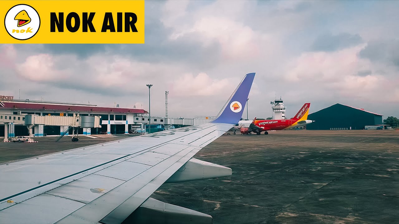 Nok Air B737-800 Full Takeoff and Landing | Chiang Rai [CEI] - Don Mueang [DMK]