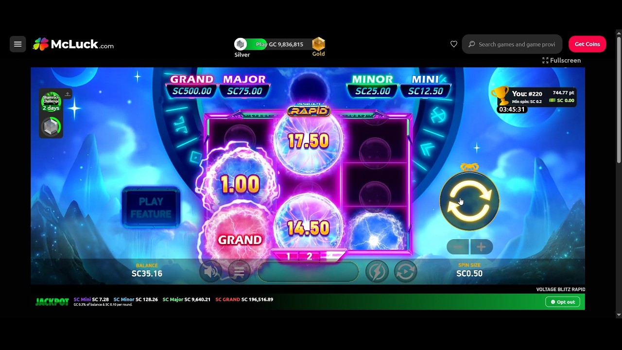 Vortex Blitz Rapid 🎰 GRAND JACKPOT First Time | McLuck