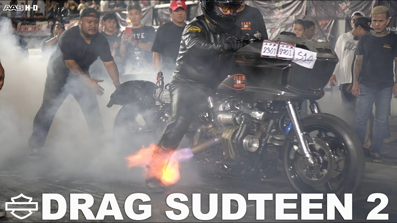 แข่ง Drag Harley-Davidson กับงาน Sudteen #2