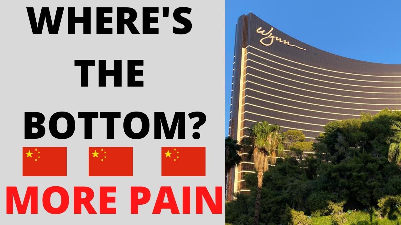 WYNN STOCK PLUMMETING AGAIN! + LAS VEGAS SANDS!