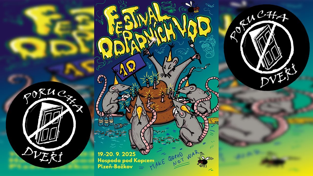Pozv&aacute;nka na FESTIVAL ODPADN&Iacute;CH VOD 2025