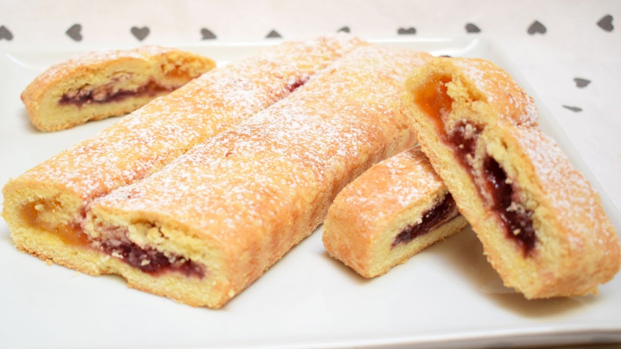CROSTATA ARROTOLATA BIGUSTO MARMELLATA CILIEGIE E ALBICOCCHE