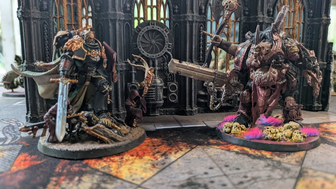 New Death Guard Vs Dark Angels Warhammer 40k Battle Report