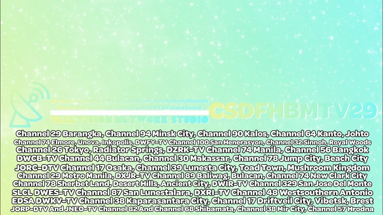 KNBKCSDFHBMWECUWFIEKSTNS CSDFHBMTV29 New Rebranding Ident (September 11 2024 - January 15 2025)