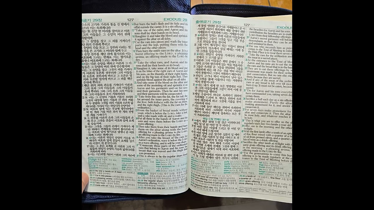 리딩지저스 성경통독 3주 5일차 - 출애굽기 27-33장