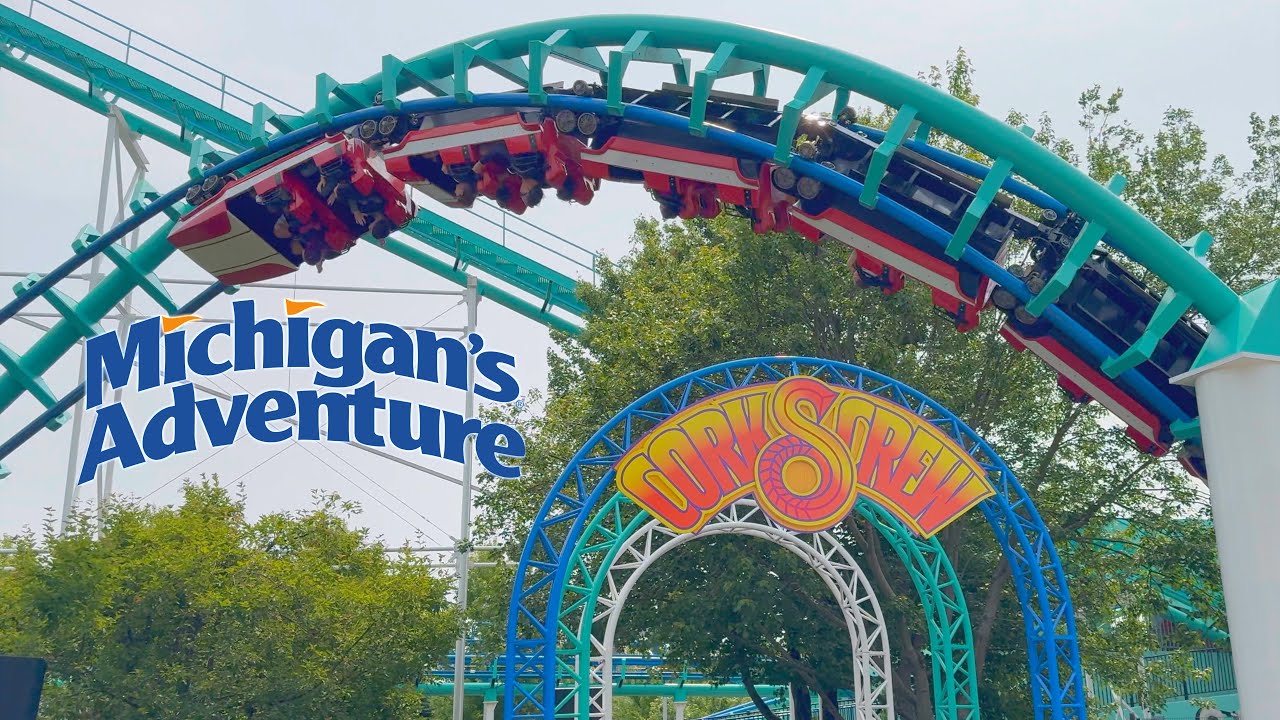 Corkscrew POV at Michigan's Adventure