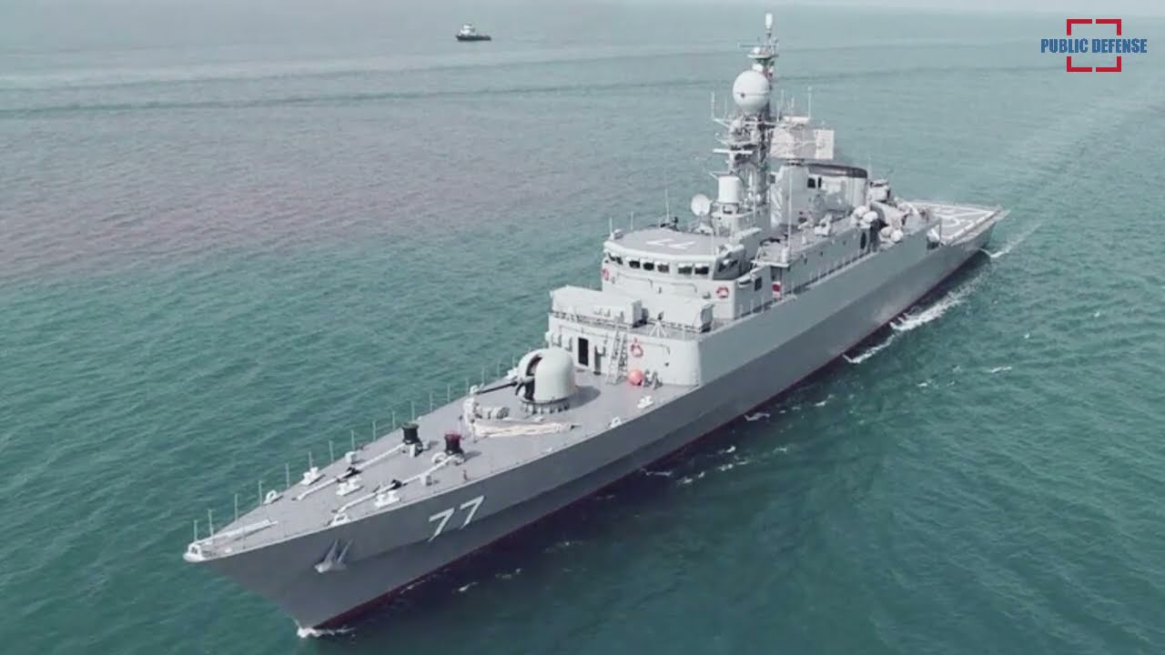 Iranian Navy Gets New Power from the Locally Made Dena Destroyer and Shahin Minesweeper