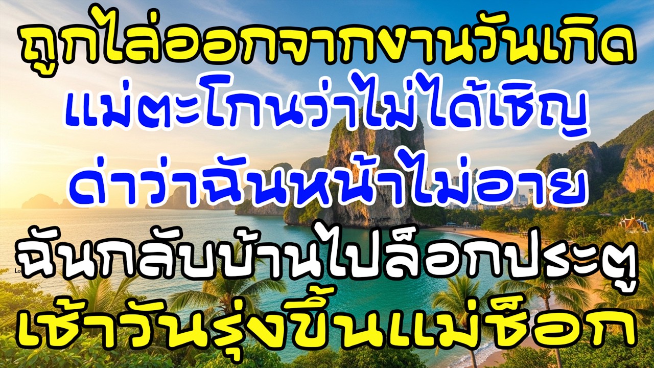 แม่สามีไล่ฉันจากงานวันเกิด ฉันกลับบ้านล็อกประตู เช้าเธอเห็นภาพนั้น—ช็อก