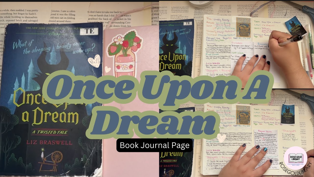 Once Upon A Dream 🛌 🌹 🐦‍⬛ Reading Journal  @rosegoldlibrary ​