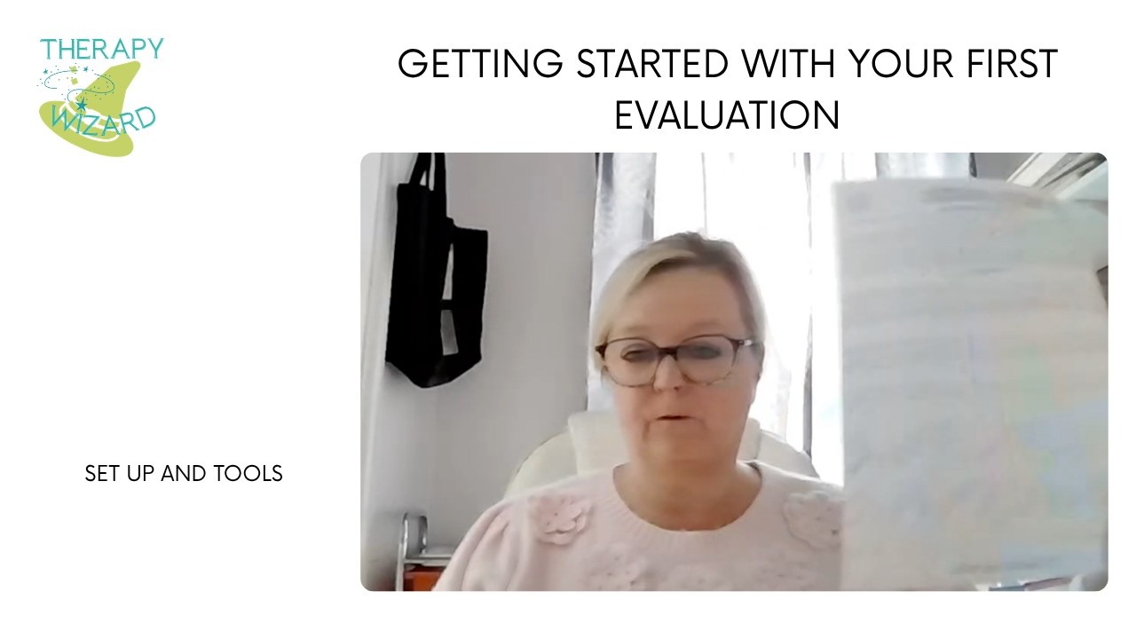 Getting Started with your OT Wizard Evaluation #occupationaltherapy #pediatricot #OTevaluation