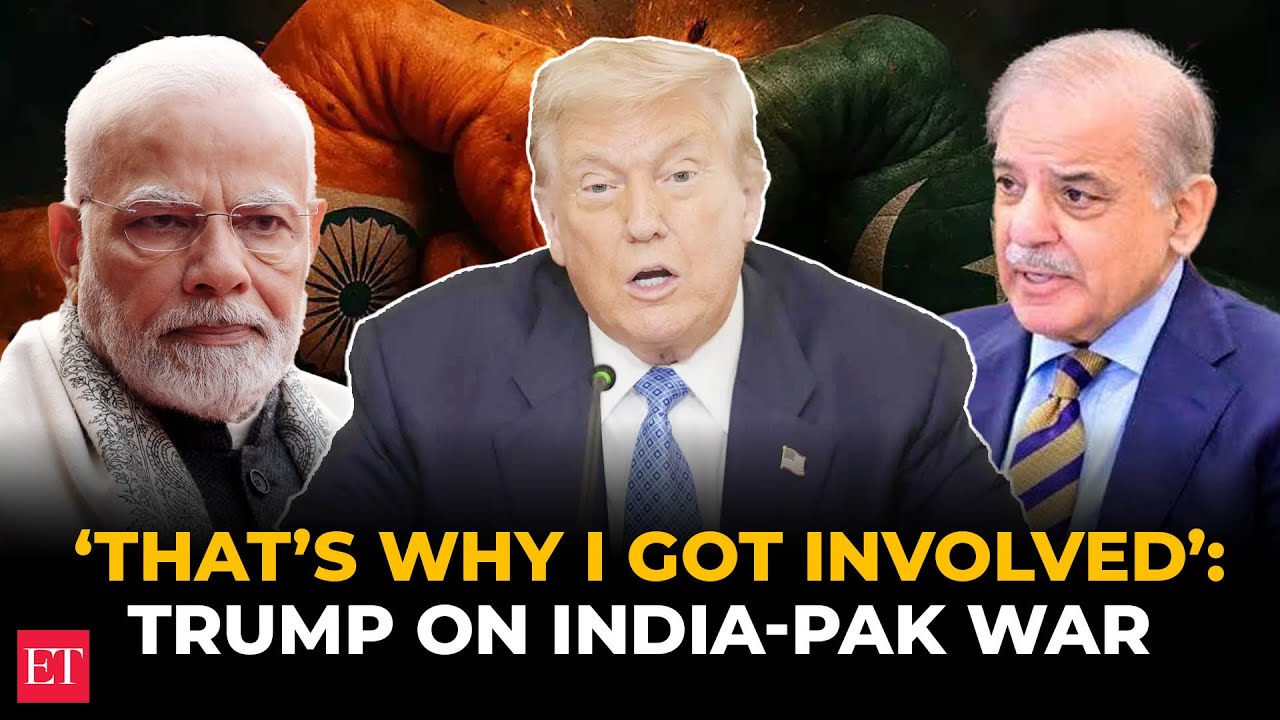 ‘I got involved personally,’ Trump declares, linking India-Pak tensions to trade solutions