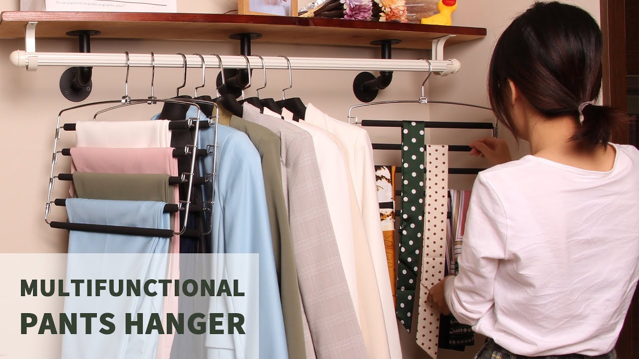 Multifunctional & Space-Saving Pants Hangers