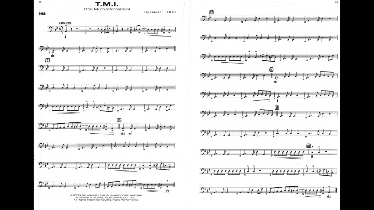 [BASS PRACTICE] TMI