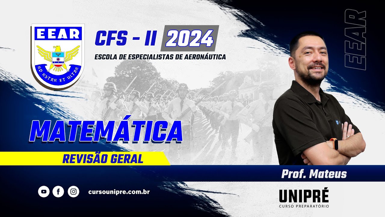 Revis&atilde;o EEAR 2023 - Matem&aacute;tica