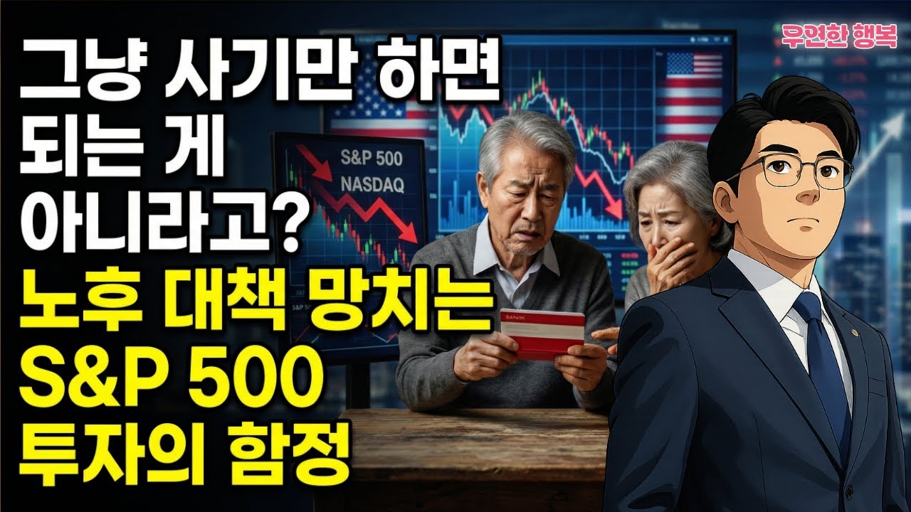 그냥 사기만 하면 되는 게 아니라고? 노후 대책 망치는 S&P 500 투자의 함정