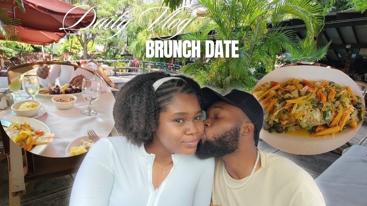 A Cute Brunch Date in Kingston Jamaica | South Avenue Grill Vlog 🇯🇲