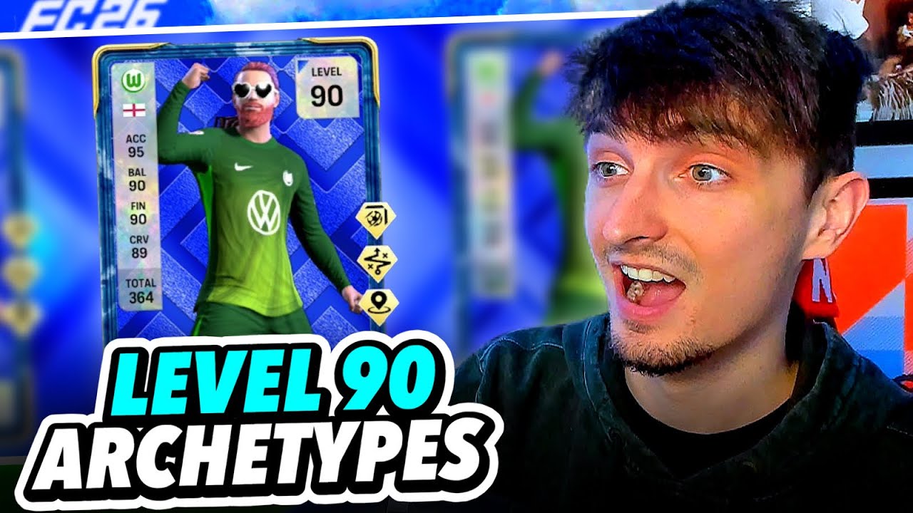 *НОВОЕ* ОБНОВЛЕНИЕ АРХЕТИПОВ 90-ГО УРОВНЯ в профессиональных клубах FC26!