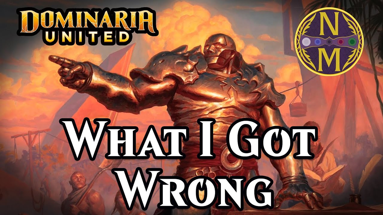 What I Got Wrong About Dominaria United | Magic: the Gathering | Nizzanotes #59