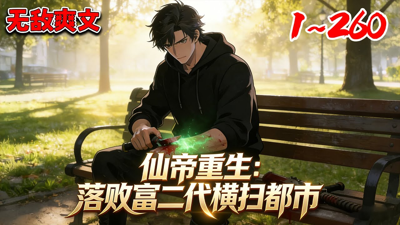 《重生都市仙帝》1~260落败富二代张逸风竟是重生仙帝，携修真秘术开启狂傲逆袭，脚踩强敌、拳破万法，以绝对实力宣告：在他面前，无人敢嚣张，万物皆需俯首！#推文 #穿越 #热血 #小说 #南风故事会