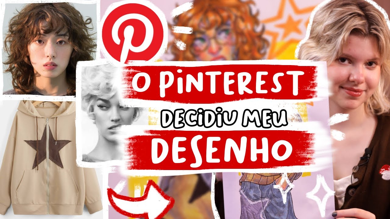 O PINTEREST DECIDIU MEU DESENHO ⭐️🍂🧷