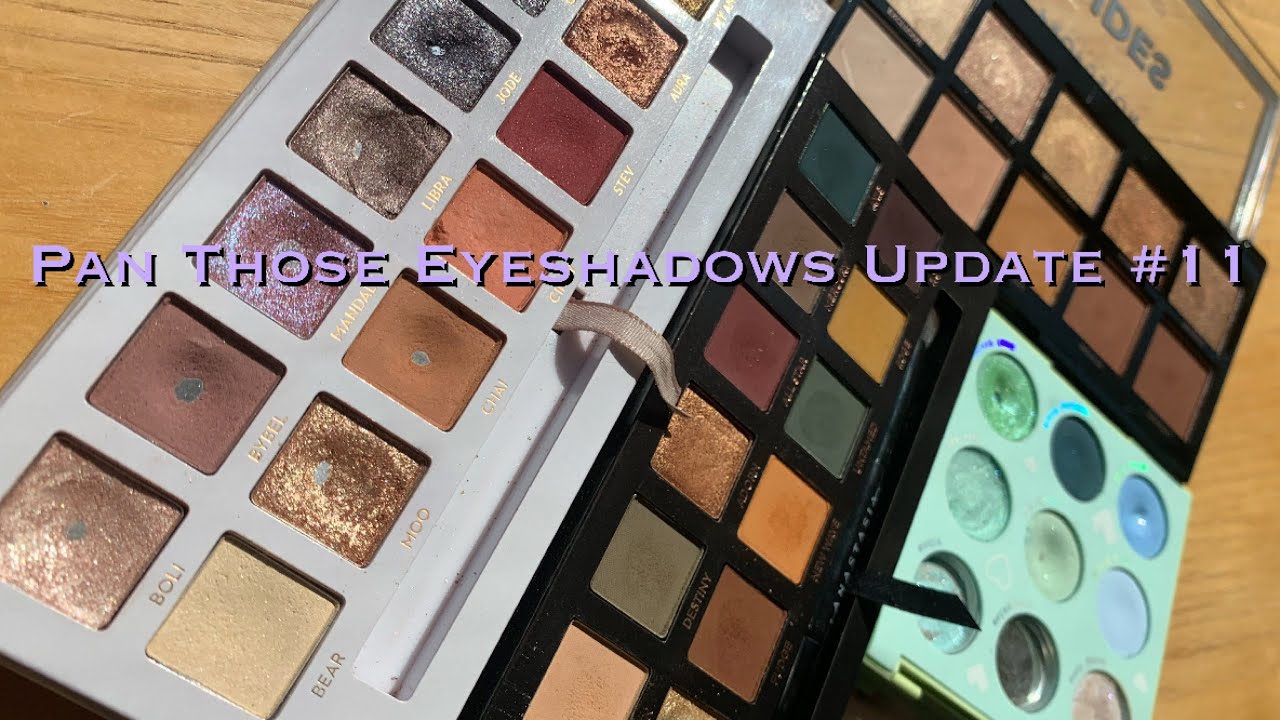 Pan That Palette FINALE FINALLY!! and Pan Those Eyeshadows Update #11