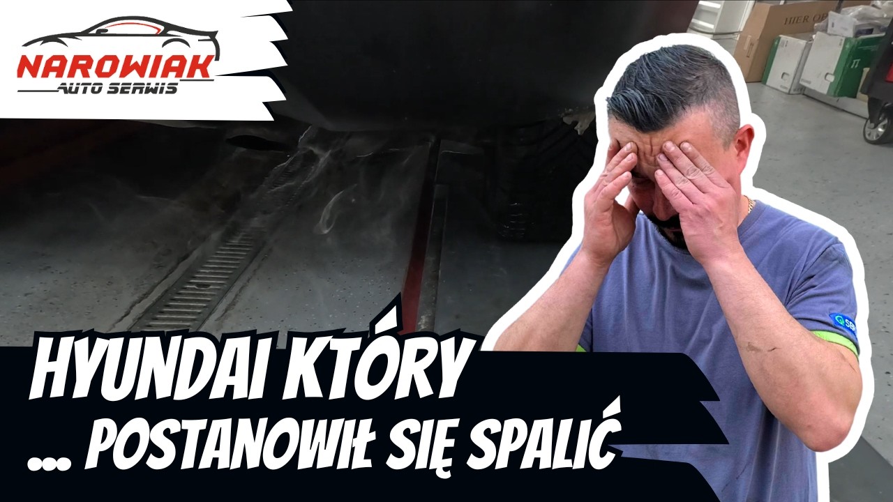 Hyundai, kt&oacute;ry... postanowił się spalić
