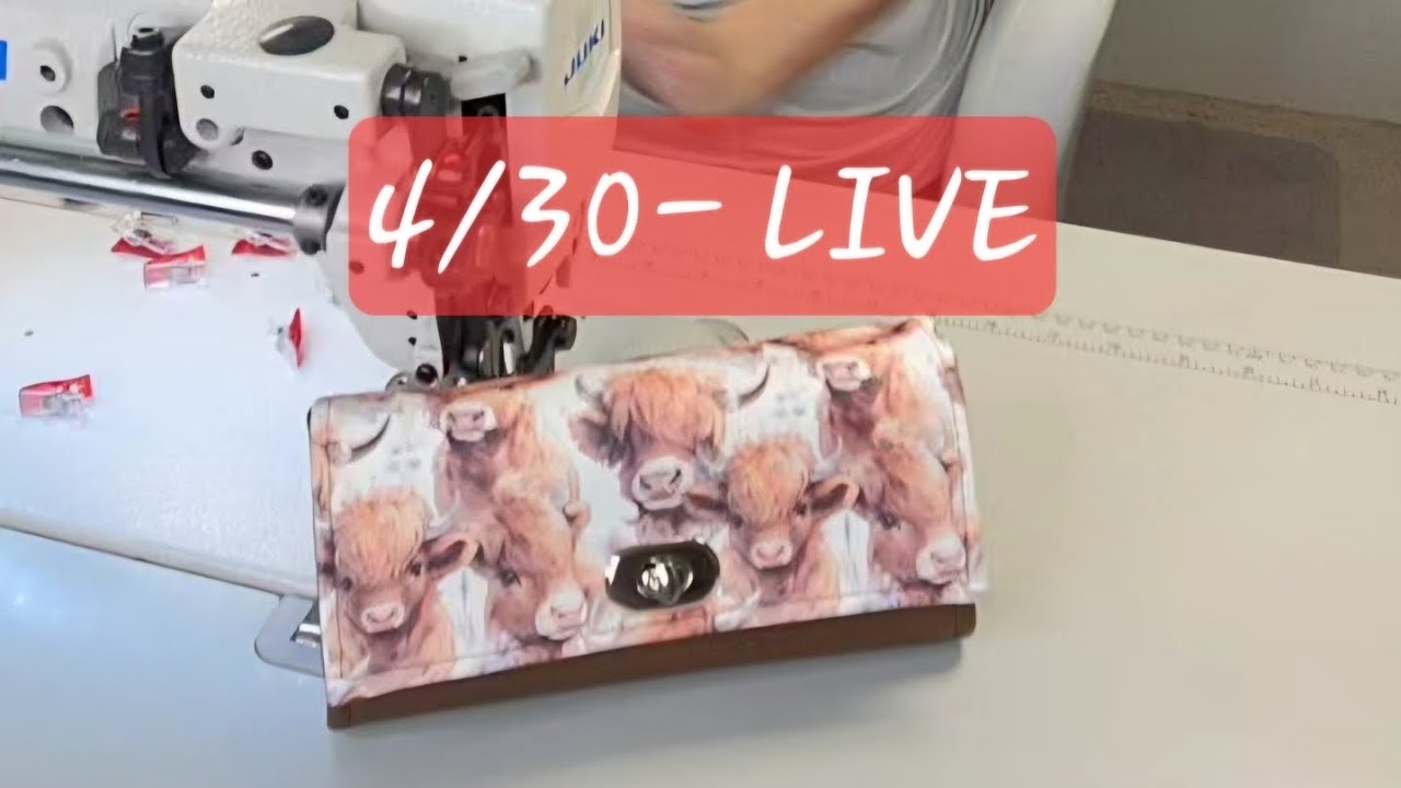 Live Sewing from 4/30 **no longer live**