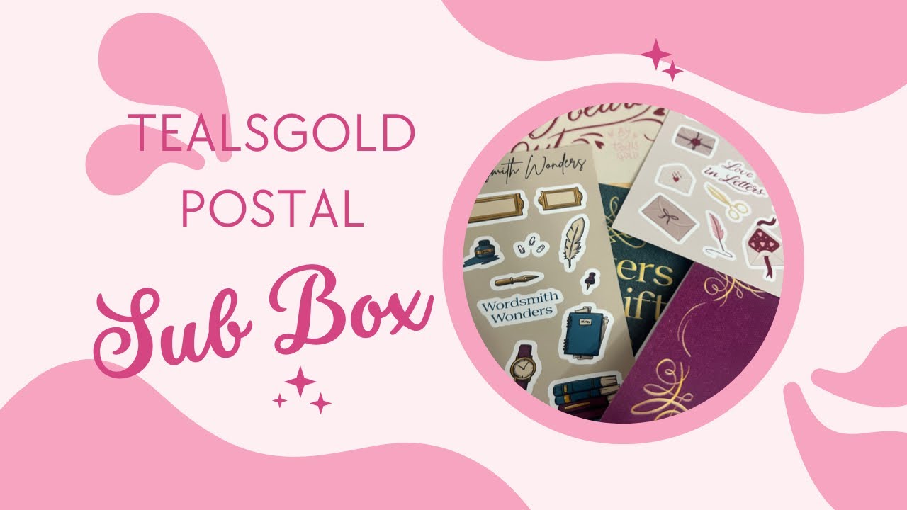 TealsGold Postal Subscription Box | Black History Month | Stationery Subscription Box