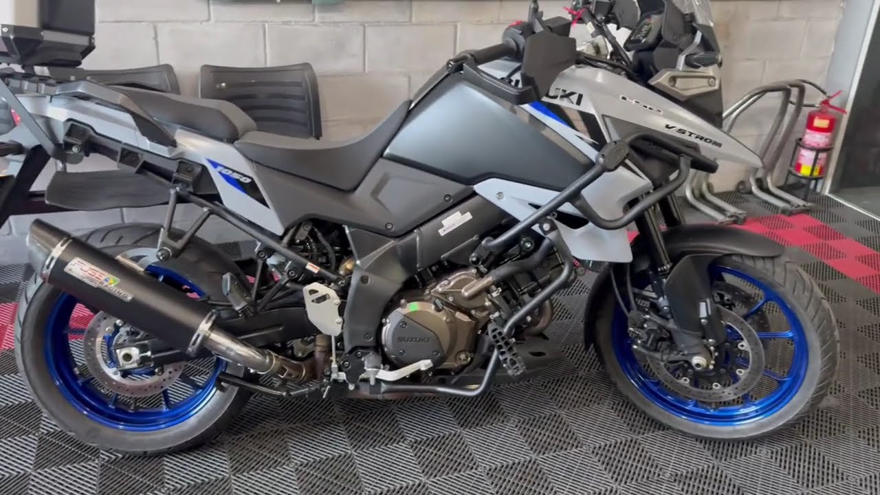 ESCAPAMENTO ESPORTIVO V-STROM 1050 2025!!!!-PONTEIRA EVOLUTION PRO. 