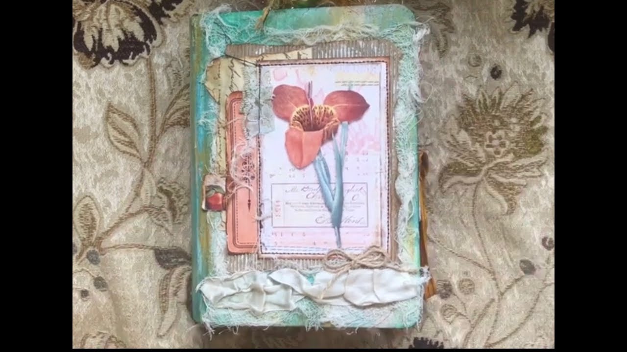 Patchwork Botanical Junk Journal walkthrough