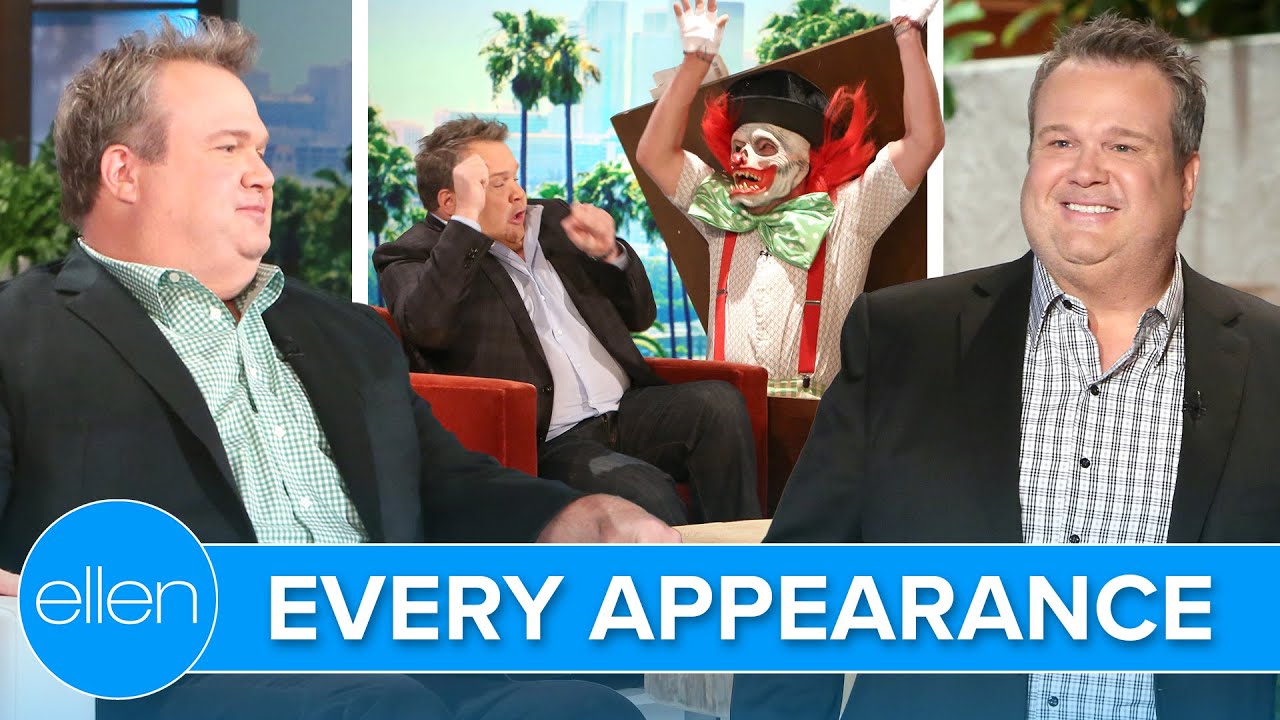 Every Time Eric Stonestreet Appeared on 'Ellen'