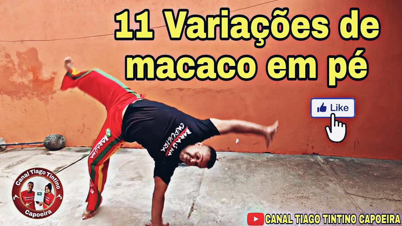 11 variações de macaco em pé simples fácil de fazer na capoeira