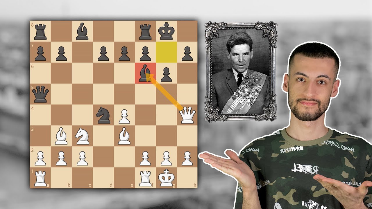 بهترین قربانی وزیر طول تاریخ شطرنج | رشید نجمدینوف 1962