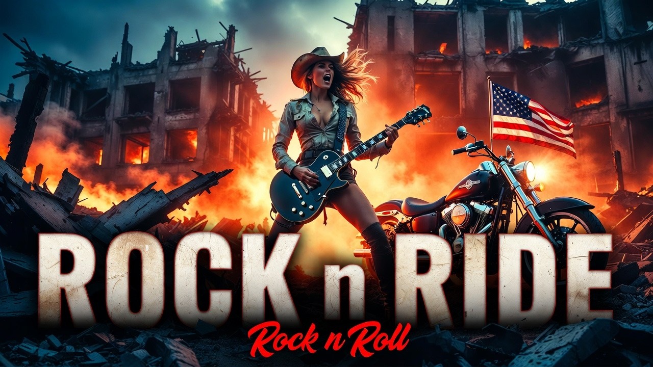 Best Music Rock N Roll 🎸 Rock N Ride 🔥 Steel Thunder | Across the American West