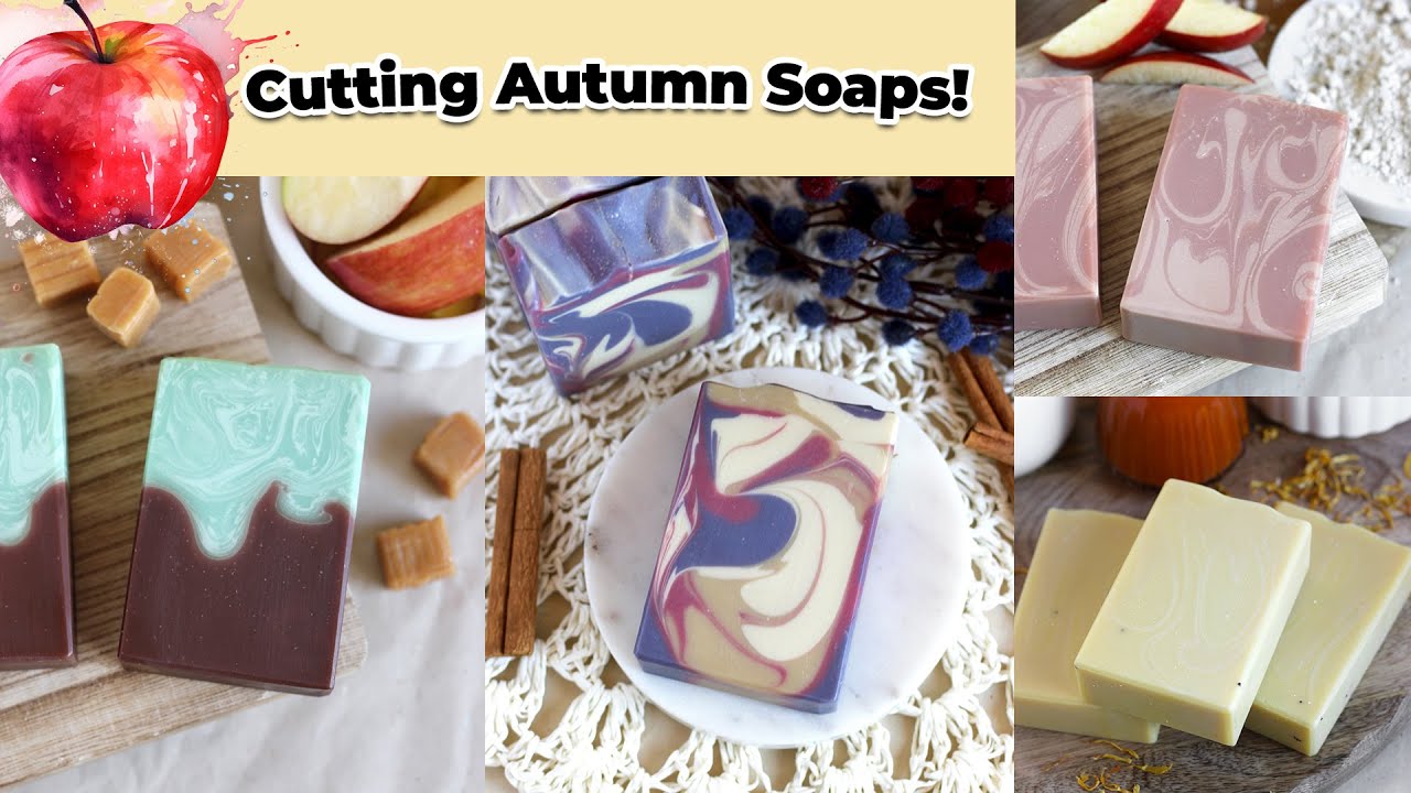 Cutting Autumn Soaps | MO River Soap