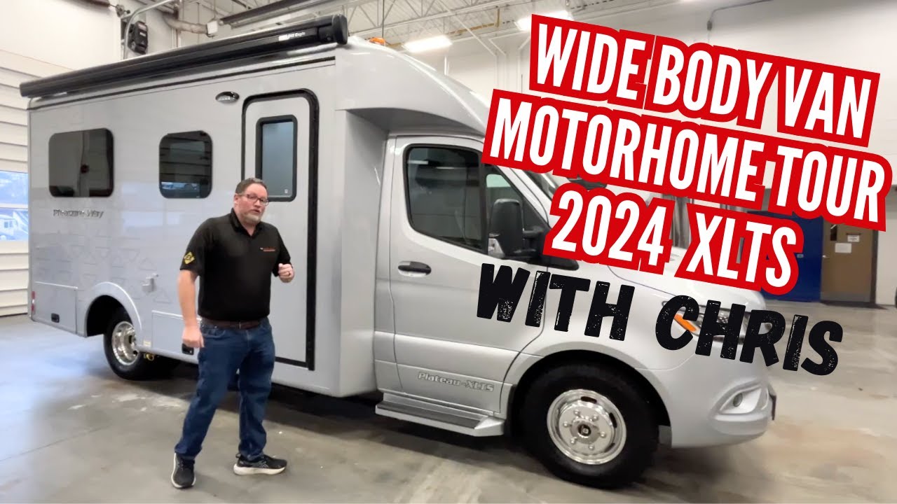 WIDE BODY VAN! 2024 Pleasure Way XLTS Motorhome Walkthrough