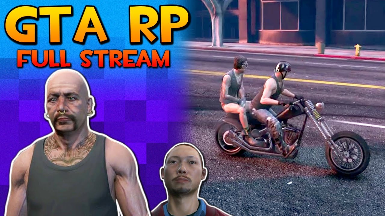 GTA RP - Randy wants to join the Motorcycle Club (FULL STREAM)