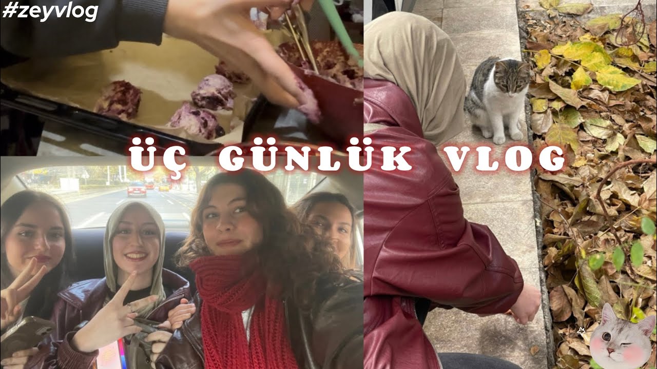 PSİKOLOJİ ÖĞRENCİSİNİN 3 GÜNÜ🐙/denek olduk/#zeyvlog