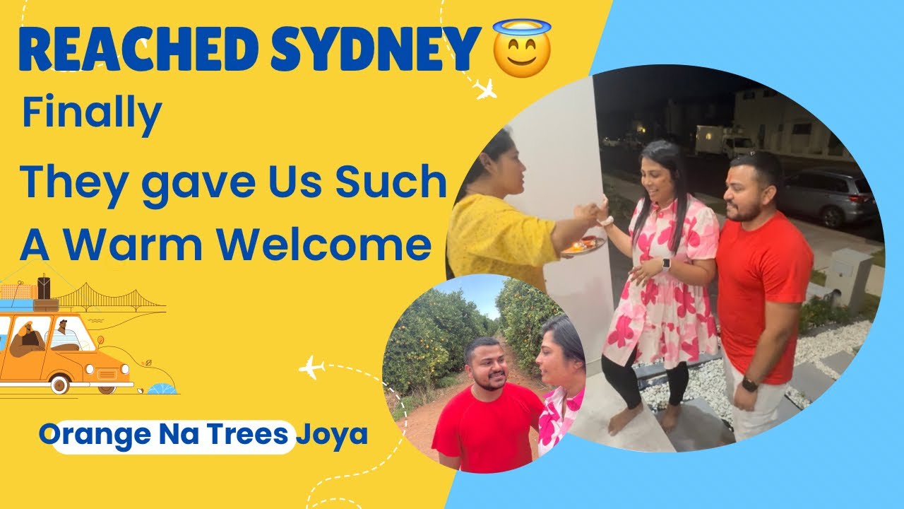 After 5 Days Of Road Trip We Finally Reached Sydney 🇦🇺 Beautiful Welcome in Sydney ❤️😇
