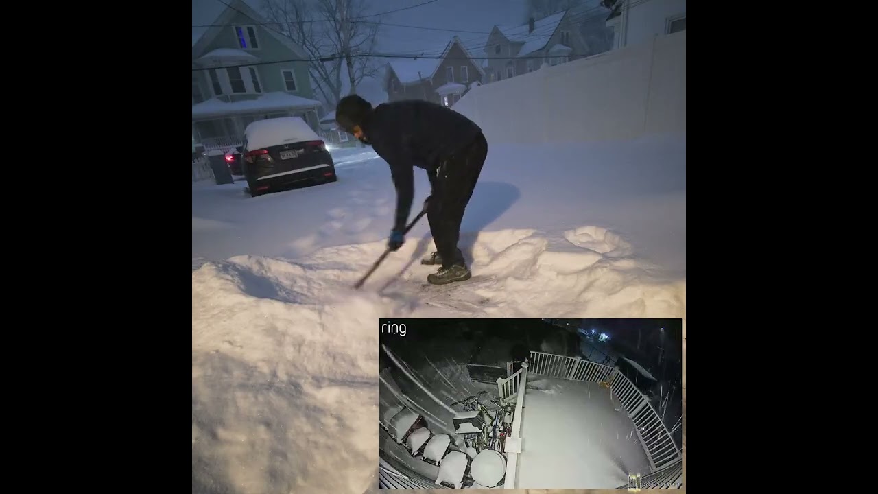 Huge Snow in Boston- January 2026 