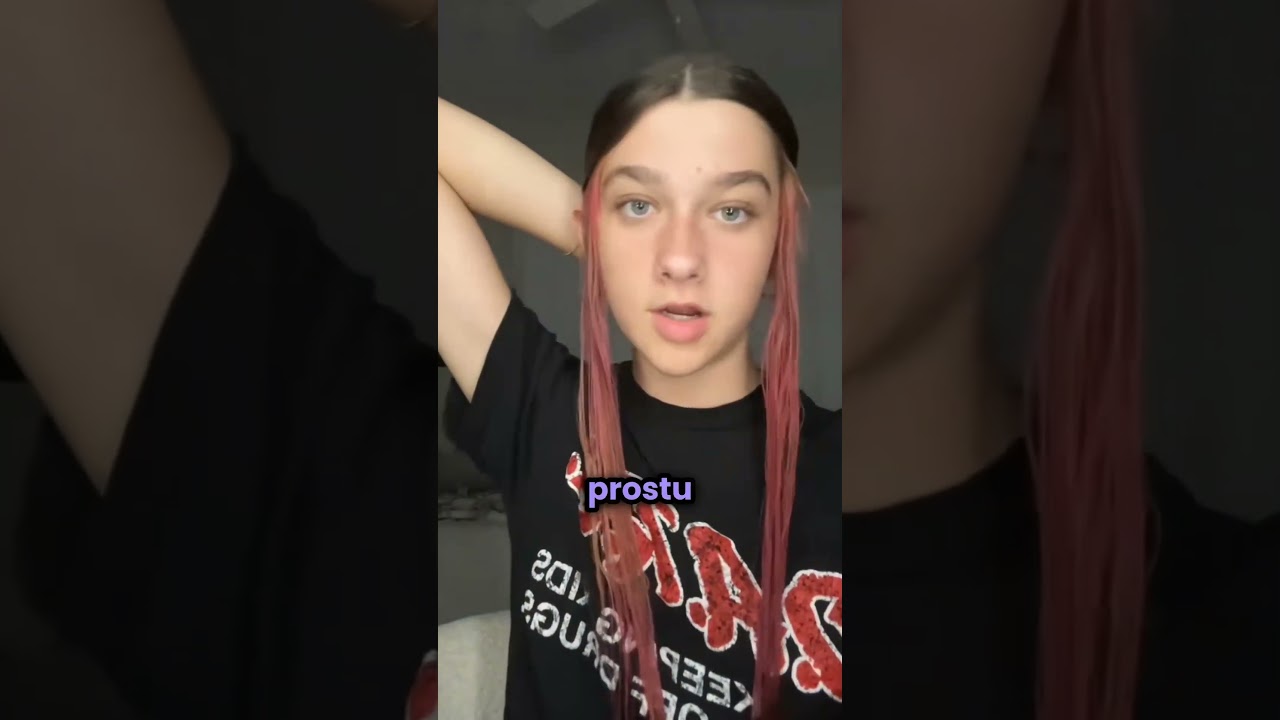 Ukryte r&oacute;żowe włosy przed rodzicami od tygodnia! 🥹