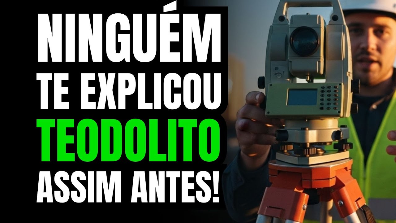 O que é TEODOLITO e para que serve? Topografia e Agrimensura
