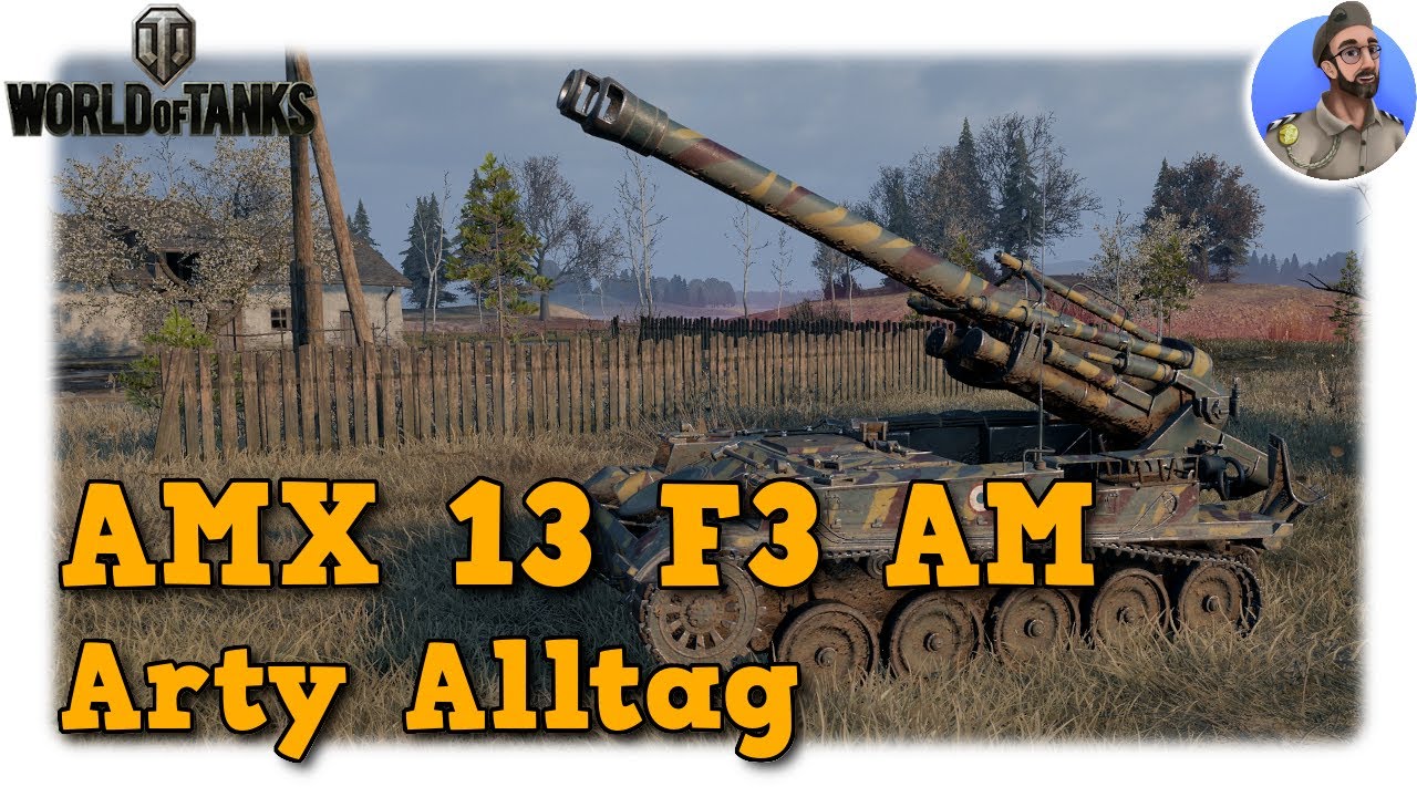 World of Tanks - AMX 13 F3 AM - Arty Alltag auf Tier 6