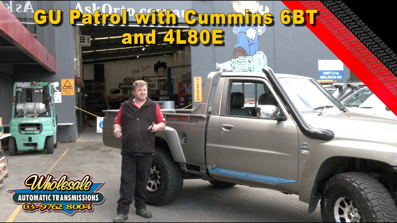 Check out this Nissan GU Patrol with Cummins 6BT and Extreme 4L80E Transmission