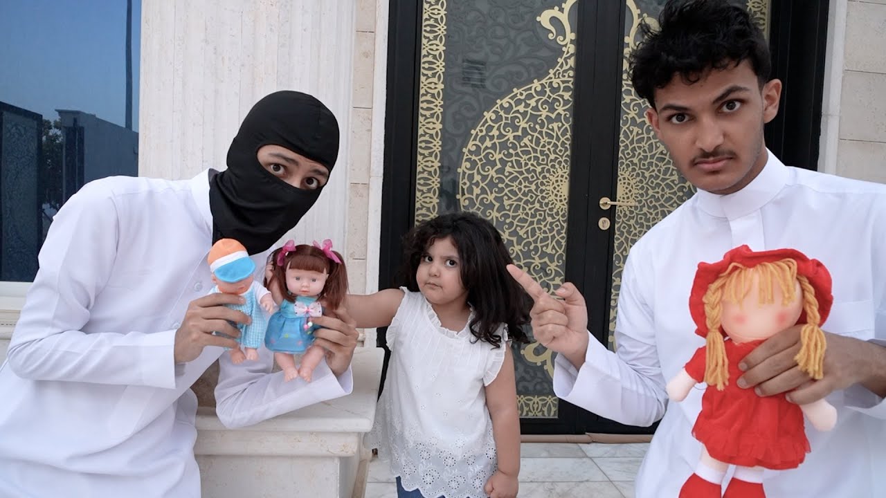 الحرامي ياخذ ألعاب لجين ! شوفوا وش سوا عماد