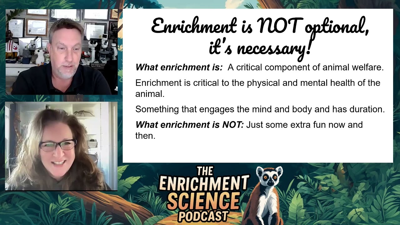 Episode 14 ALL FIRED UP! Getting serious about enrichment