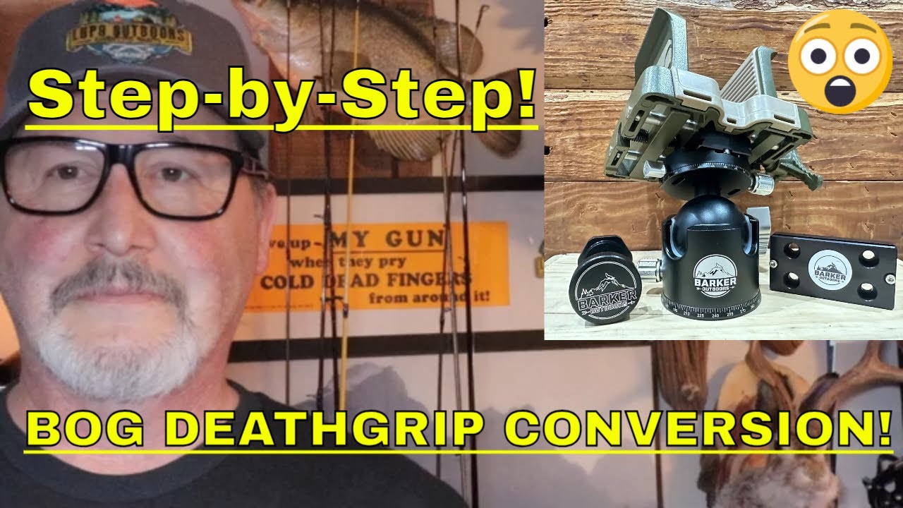 Полное руководство по установке Arca-рейки Bog DeathGrip Conversion